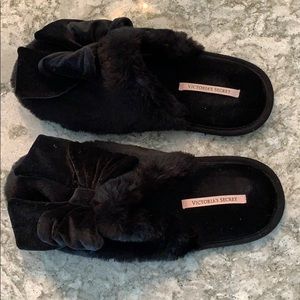 Size large Victoria Secret furry slippers